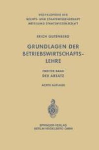 cover of the book Grundlagen der Betriebswirtschaftslehre