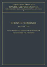 cover of the book Fernsehtechnik: Technik des elektronischen Fernsehens