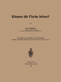 cover of the book Können die Fische hören?