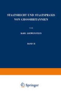 cover of the book Staatsrecht und Staatspraxis von Grossbritannien: Justiz · Verwaltung · Bürgerrechte