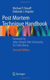 cover of the book Post Mortem Technique Handbook