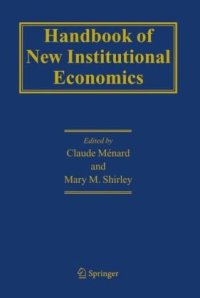 cover of the book Handbook of New Institutional Economics