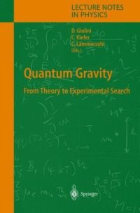 cover of the book Quantum Gravity: From Theory to Experimental Search