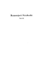 cover of the book Ramanujans Nots