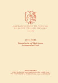 cover of the book Elementarbezirke und Wände in einem ferromagnetischen Kristall