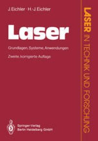 cover of the book Laser: Grundlagen · Systeme · Anwendungen