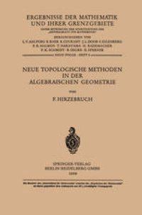 cover of the book Neue Topologische Methoden in der Algebraischen Geometrie