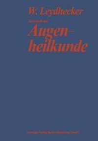 cover of the book Grundriß der Augenheilkunde: Mit einem Repetitorium für Studenten