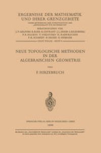 cover of the book Neue Topologische Methoden in der Algebraischen Geometrie