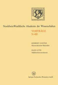 cover of the book Nanostrukturierte Materialien. Halbleiterheterostrukturen: große Möglichkeiten für die Mikroelektronik und die Grundlagenforschung