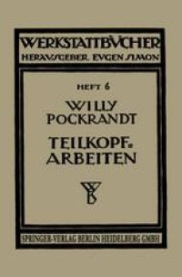 cover of the book Teilkopfarbeiten