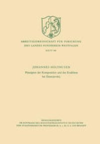 cover of the book Prinzipien der Komposition und des Erzählens bei Dostojevskij