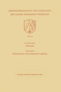 cover of the book Kybernetik. Dokumentation und mechanisches Gedächtnis