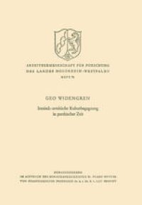 cover of the book Iranisch-semitische Kulturbegegnung in parthischer Zeit