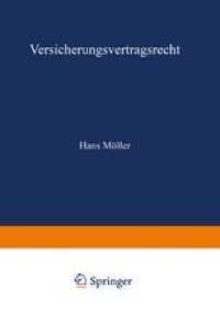 cover of the book Versicherungsvertragsrecht