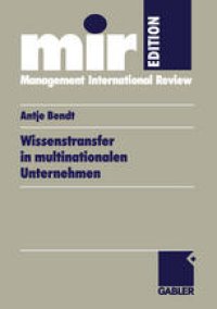 cover of the book Wissenstransfer in multinationalen Unternehmen