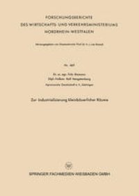 cover of the book Zur Industrialisierung kleinbäuerlicher Räume