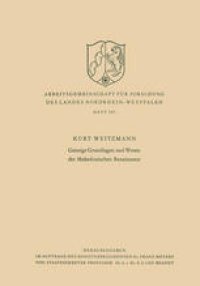 cover of the book Geistige Grundlagen und Wesen der Makedonischen Renaissance