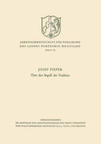 cover of the book Über den Begriff der Tradition