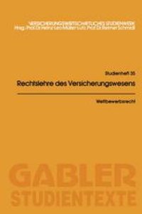 cover of the book Wettbewerbsrecht