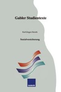 cover of the book Sozialversicherung