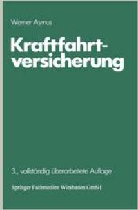 cover of the book Kraftfahrtversicherung