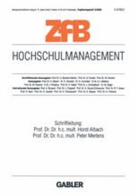 cover of the book Hochschulmanagement