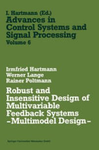 cover of the book Robust and Insensitive Design of Multivariable Feedback Systems — Multimodel Design —