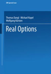 cover of the book Real Options