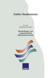 cover of the book Beschaffungs- und Lagerwirtschaft (Materialwirtschaft)