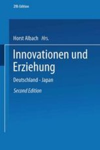 cover of the book Innovationen und Erziehung: Deutschland — Japan