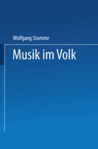 cover of the book Musik im Volk