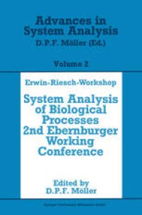 cover of the book Erwin-Riesch Workshop: System Analysis of Biological Processes