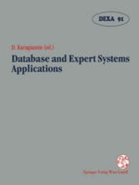 cover of the book Database and Expert Systems Applications: Proceedings of the International Conference in Berlin, Federal Republic of Germany, 1991