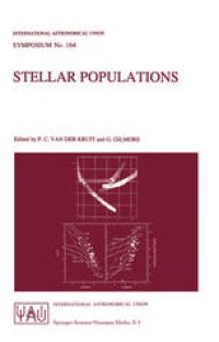 cover of the book Stellar Populations: Proceedings of the 164th Symposium of the International Astronomical Union, held in the Hague, The Netherlands, August 15–19, 1994