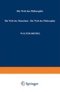 cover of the book Die Welt des Menschen — Die Welt der Philosophie: Festschrift für Jan Patočka