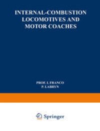 cover of the book Internal-Combustion Locomotives and Motor Coaches