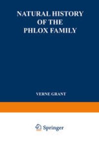 cover of the book Natural History of the Phlox Family: Systematic Botany