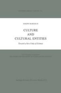 cover of the book Culture and Cultural Entities: Toward a New Unity of Science