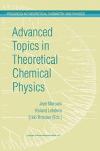 cover of the book Advanced Topics in Theoretical Chemical Physics