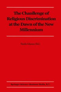 cover of the book The Challenge of Religious Discrimination at the Dawn of the New Millennium