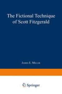 cover of the book The Fictional Technique of Scott Fitzgerald