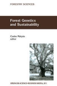 cover of the book Forest Genetics and Sustainability