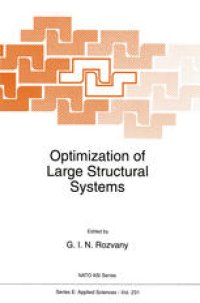 cover of the book Optimization of Large Structural Systems