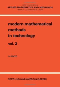 cover of the book Modern Mathematical Methods in Technology