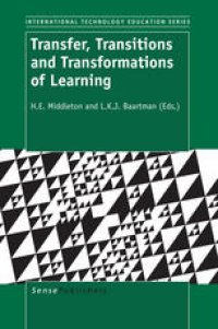 cover of the book Transfer, Transitions and Transformations of Learning