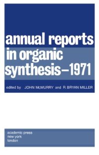 cover of the book Annual Reports in Organic Synthesis–1971