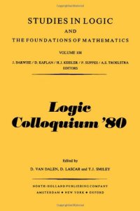 cover of the book Logic Colloquium '80Papers intended for the European Summer Meeting of the Association for Symbolic Logic