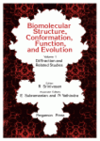 cover of the book Diffraction and Related Studies. Proceedings of the International Symposium on Biomolecular Structure, Conformation, Function and Evolution, Madras, January 1978