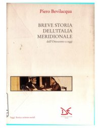 cover of the book Breve storia dell'Italia meridionale dall'Ottocento a oggi